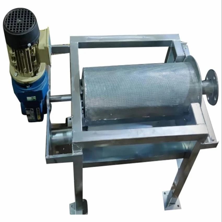 Stainless Steel Rotating Drum Screen, Automation Grade: Semi-Automatic, Round Bar