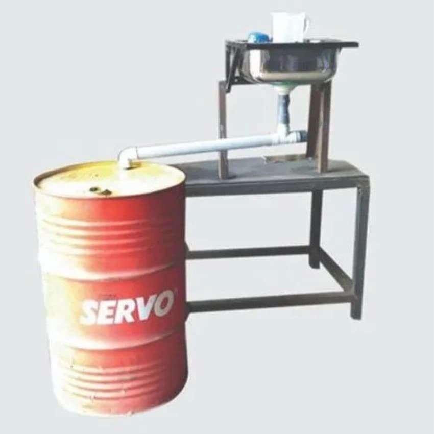 Mild Steel 70 Liter Waste Oil Drainer