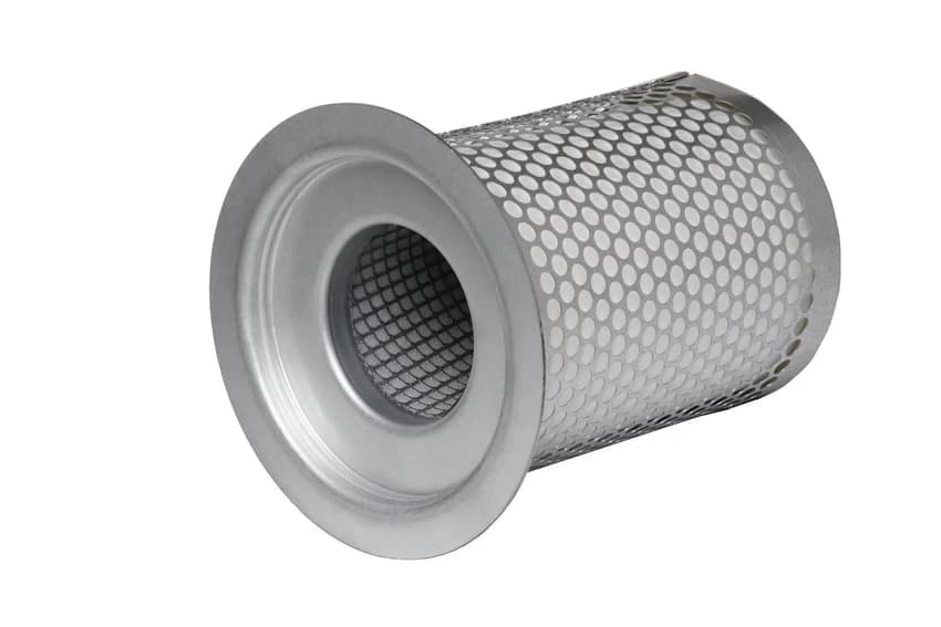 Cylinderical Stainless Steel Air compressor Air Oil Separator, Size/Dimension: 100 mm