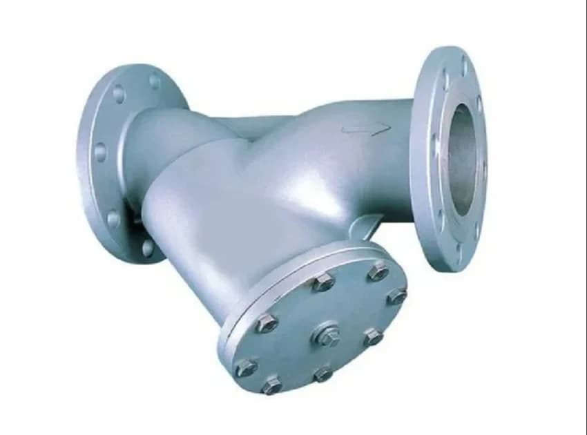 Everest Strainer Supplier, Body material: Cast iron, End connection: Flanged
