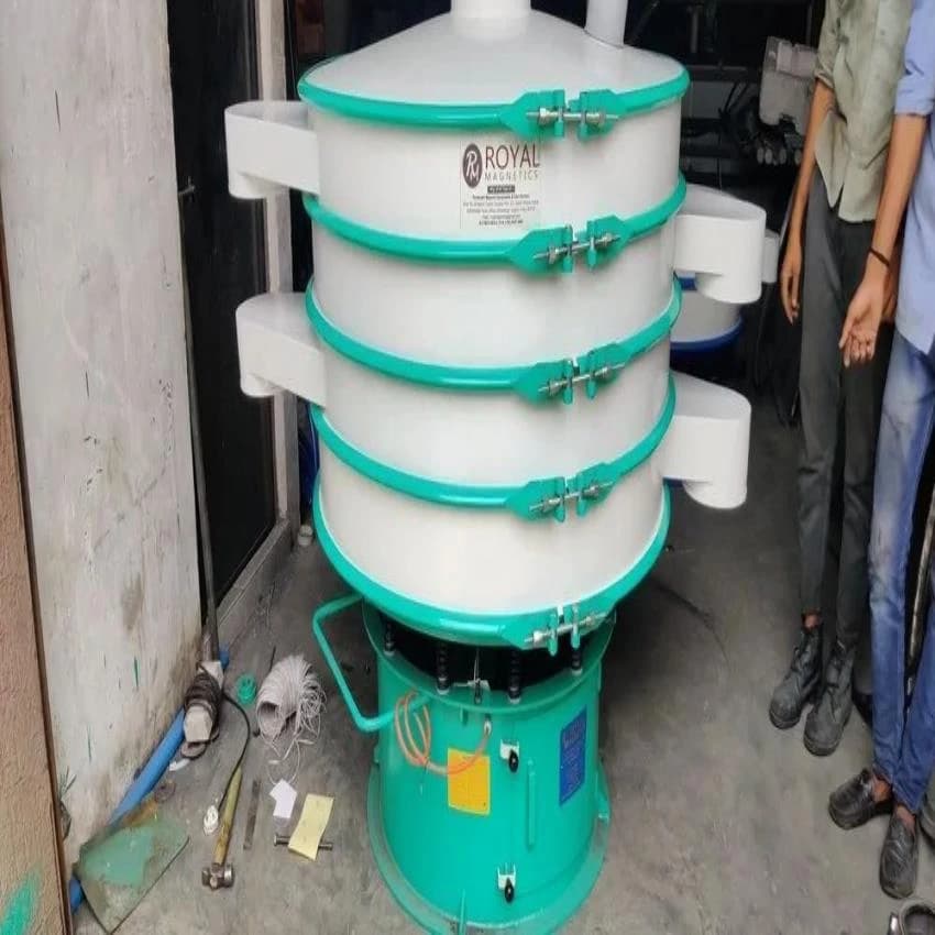 Mild Steel Vibrating Sieve Machine, For Industrial, Model Name/Number: Rm Vs 36""/3