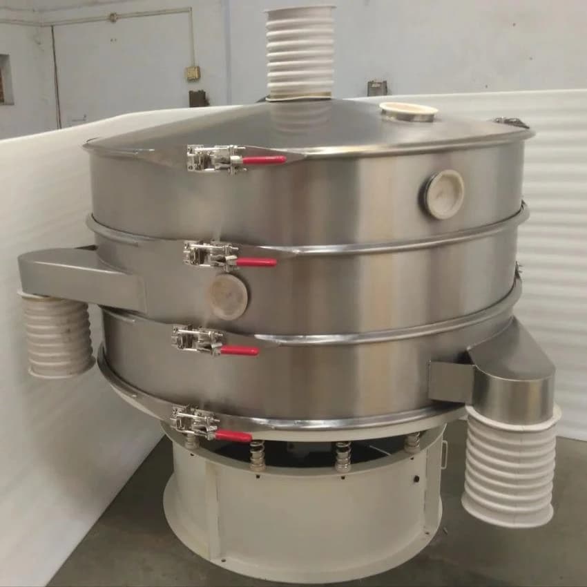 Motor Vibrating Sieve Machine, Power: 2 kw, Capacity: 500 Kg/Hr