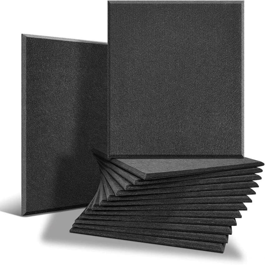 Available In 27 Colors Polyester Acoustic Panels For Sound Absorption & Insulation Square