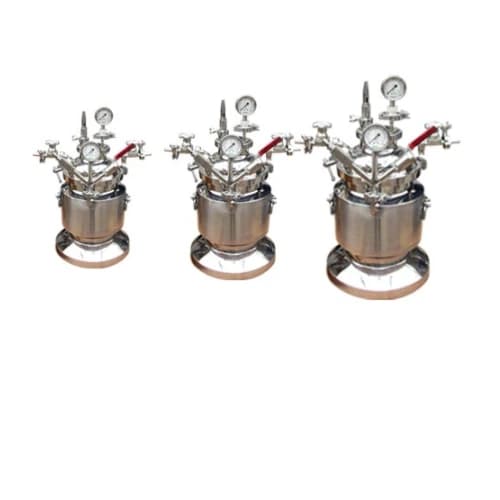 Stainless Steel Pressure Vessel, Capacity: 20-100 L
