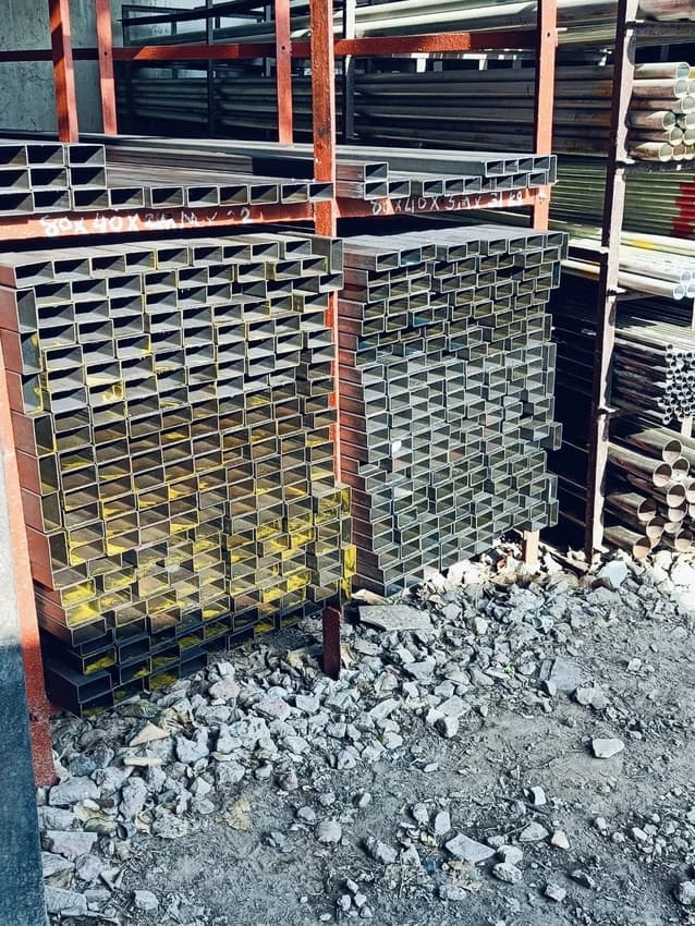 Ms Square And Rectangular Pipe, 2-3 mm