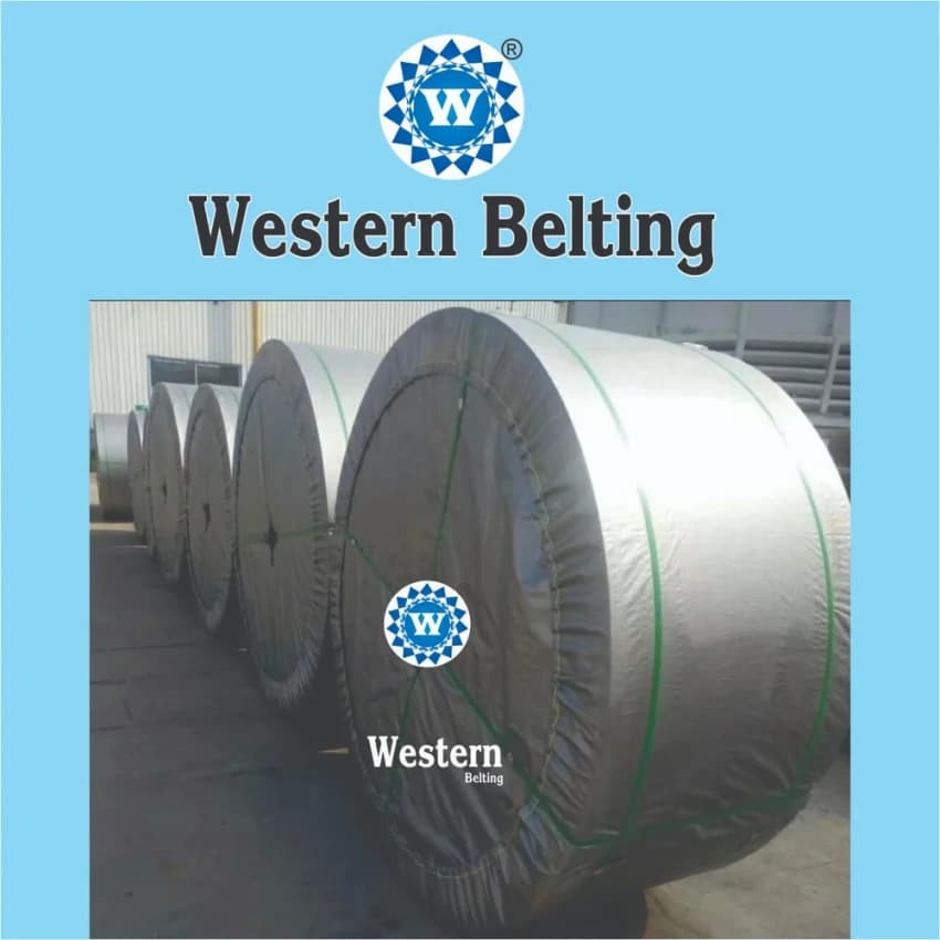 Rubber Nylon Flat Belt, For Conveyors