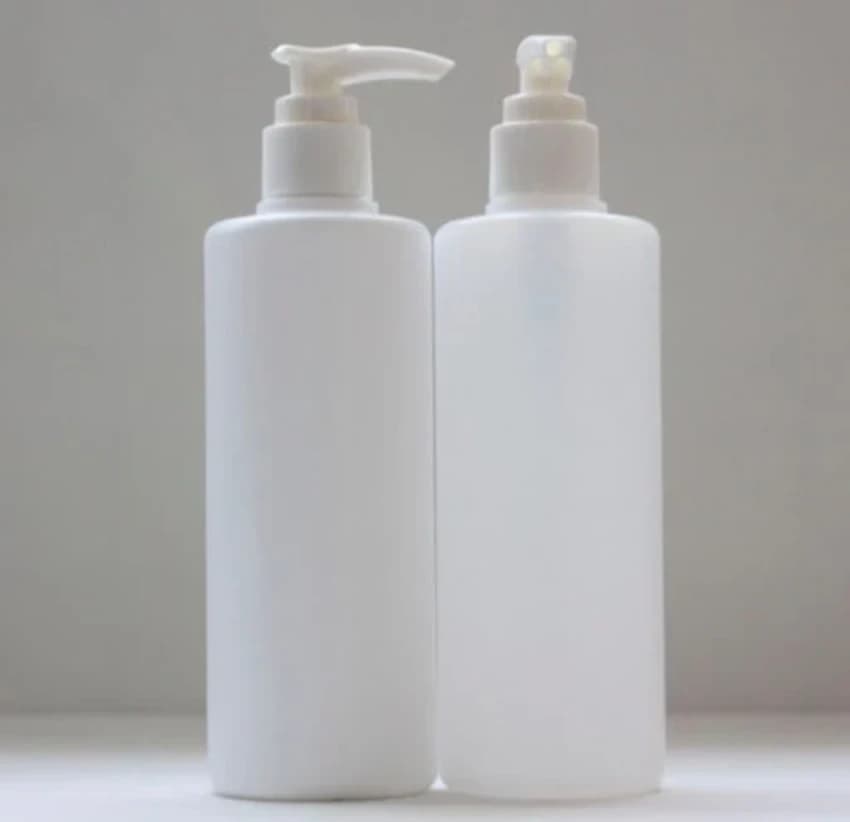 Dispenser Pump 500ml Round Shape HDPE Bottle, Use For Storage: Hand wash & sanitizer, 200ml&500ml