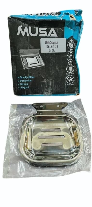 Musa Chilly Stainless Steel Soap Dish