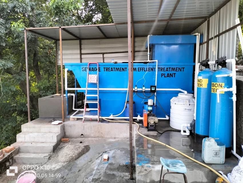 Industrial STP Plant for Food Processing (10 KLD) - Activated Sludge Process
