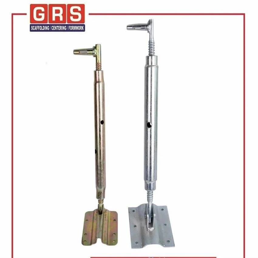 Hot Dipped Galvanized Golden Alignment Bracket For Aluminum Formwork