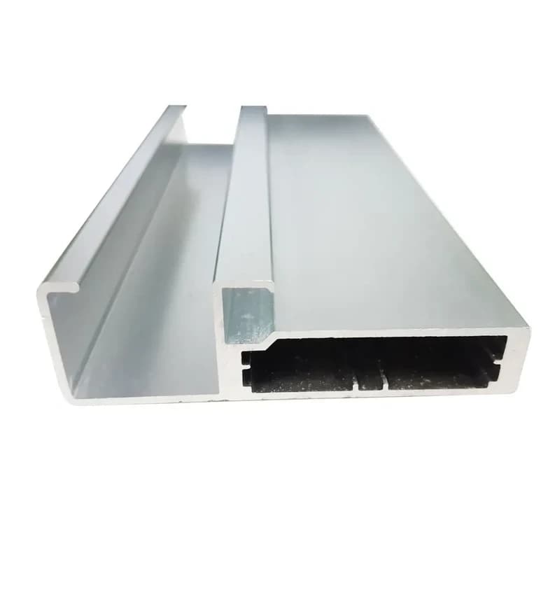 Aluminium Glass Handle Profile, Size: 10 Foot