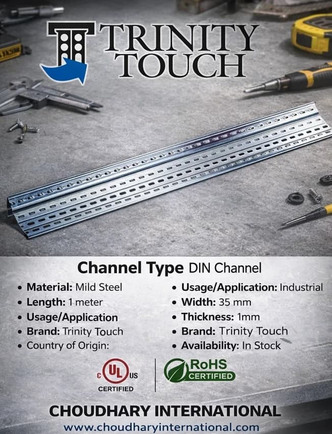 Trinity Touch MCB Channel (DIN Rails) 1meter length