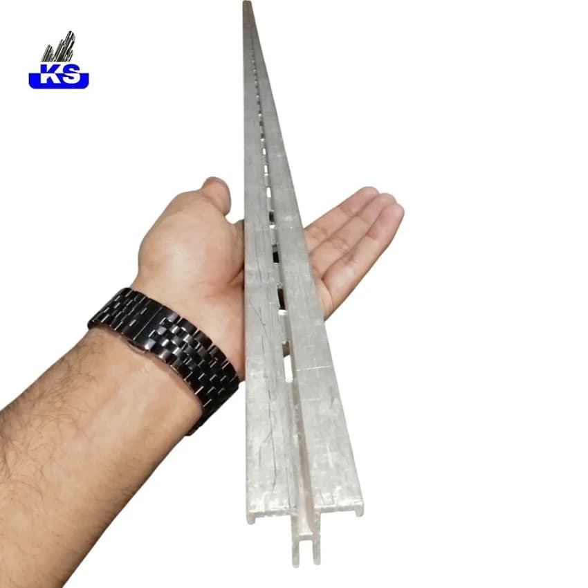 Aluminium Single Slotted T Channel Patti