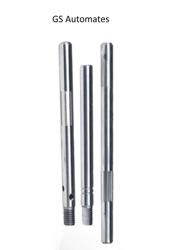 SS Polished Motor Rotor Shaft