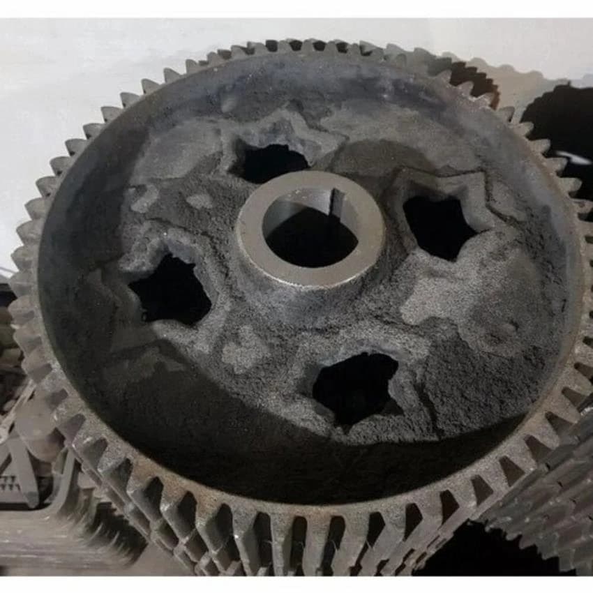 Star Pattern 60 Teeth 3 DP Cast Iron Gear Teeth