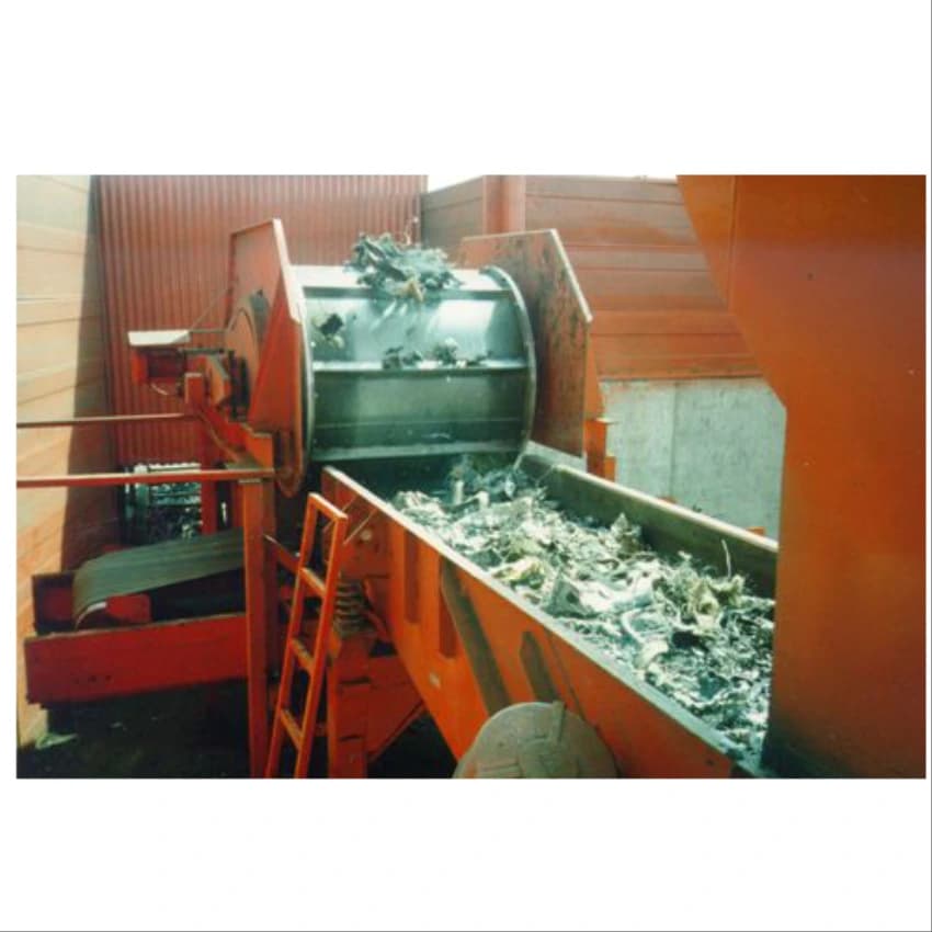 Scrap Magnetic Drum Separator, Capacity: 15 Ton/Hour