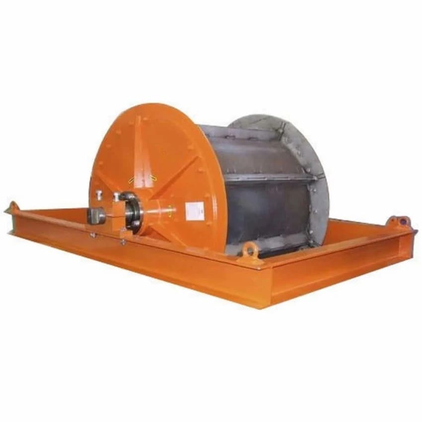 Electromagnetic Drum Separator, Capacity: 5 Ton/Hour