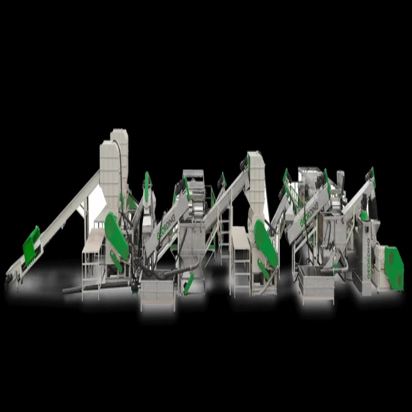 Automatic Pet Bottle Recycling Machine, Production Capacity: 500 kg/hr