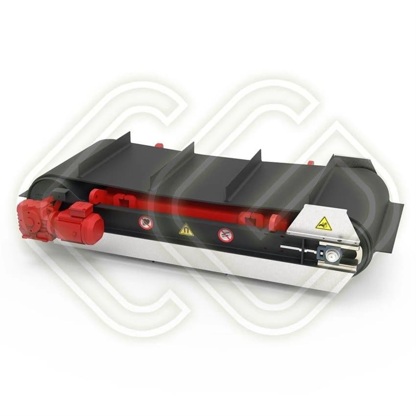 Createch Green Overband Magnetic Separators
