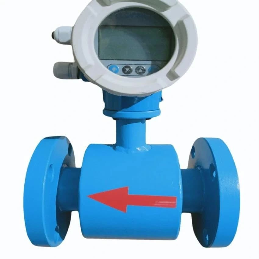 Stainless Steel Electromagnetic Flow Meter, For ETP, 12 Inches