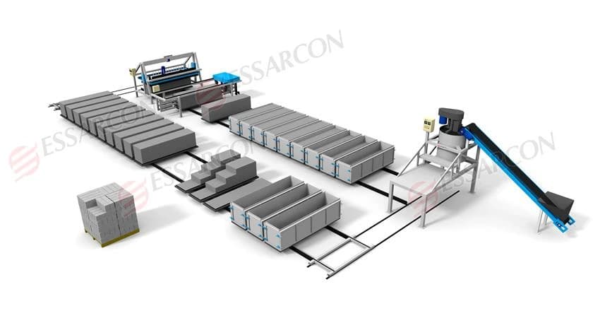 Low Investment AAC upgradable ALC Plant