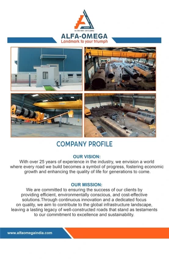 Alfa Hot Mix Plant DM 50 (Stationary, 4 Bin, MDM-50)