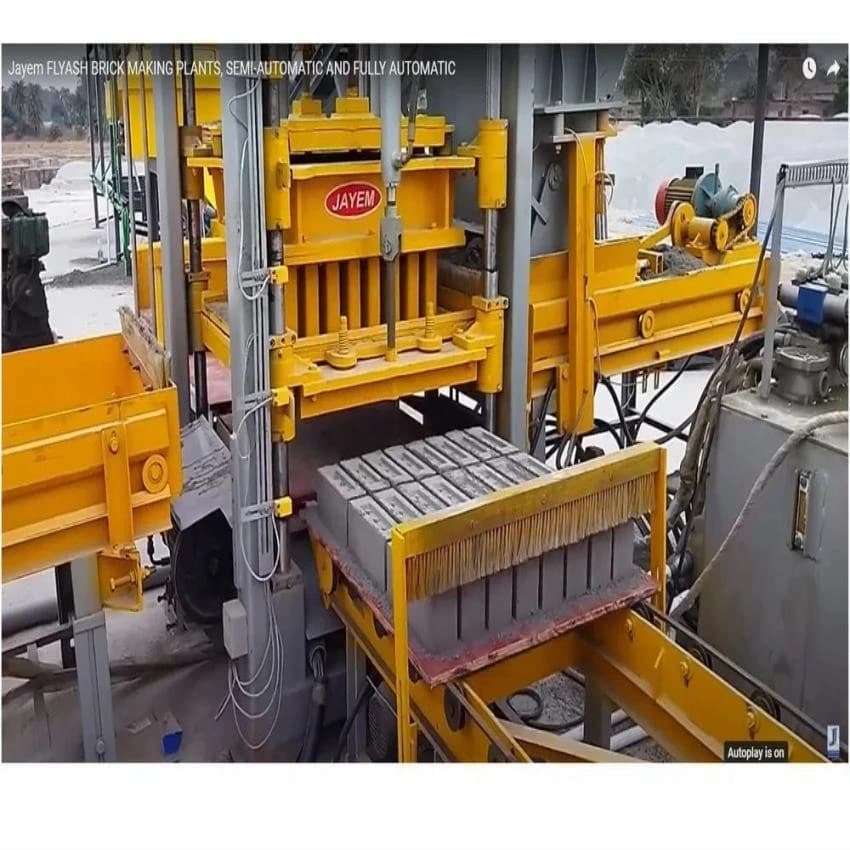 Automatic Fly Ash Brick Making Machine