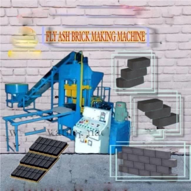Fully Automatic Fly Ash Brick Making Machine