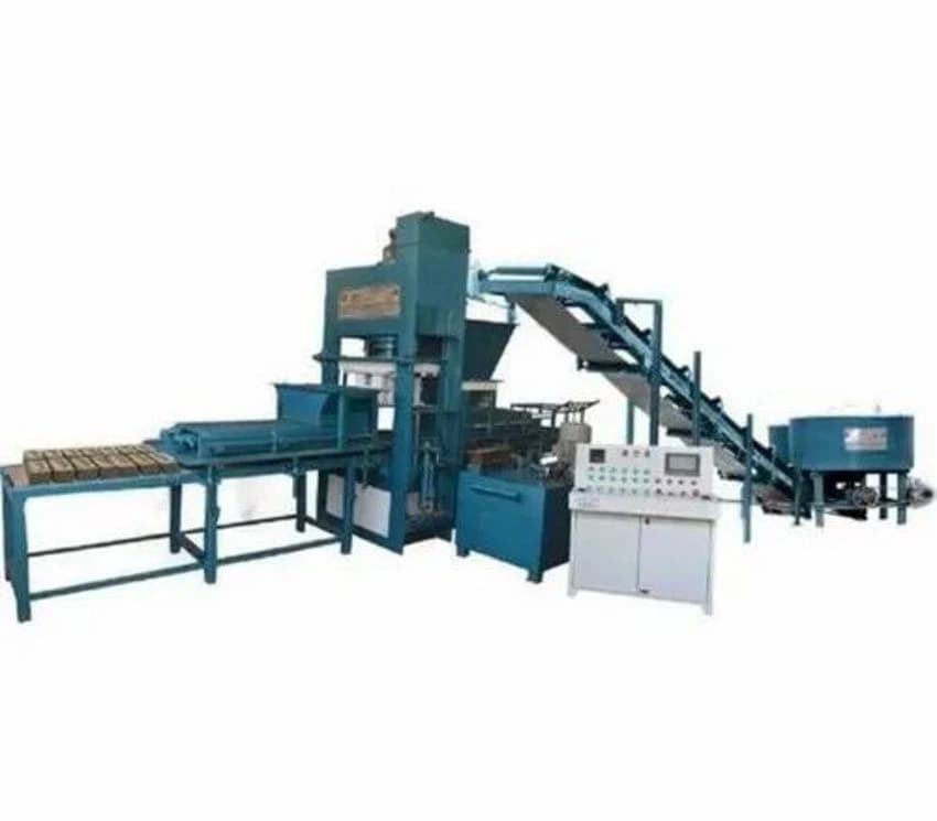 Fully automatic fly ash brick making machine