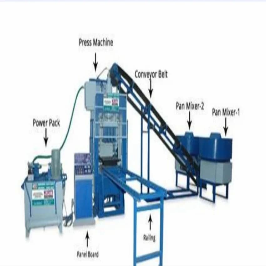 Fully Automatic Fly Ash Brick Making Machine