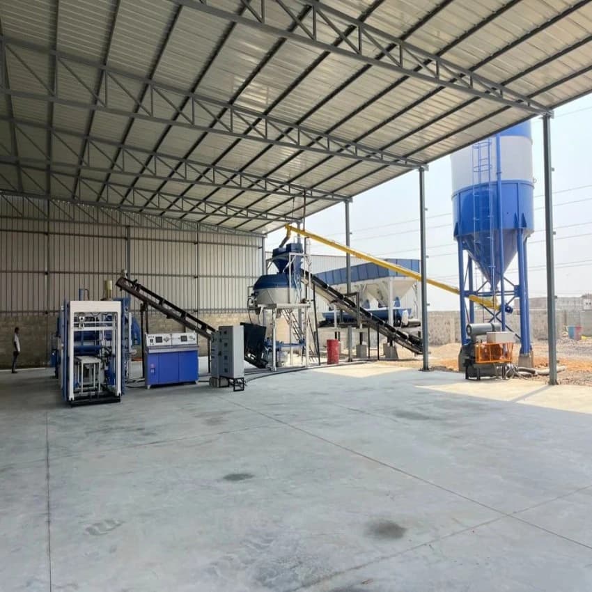 Automatic 15 CVT Fly Ash Brick Making Machine