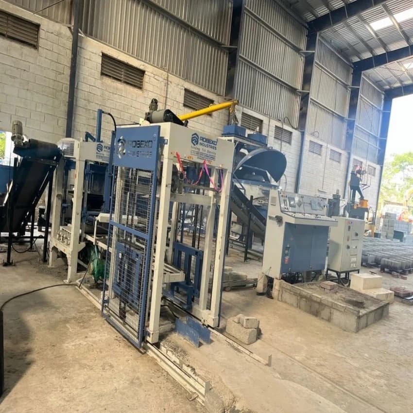 Automatic 10 CVT Fly Ash Brick Making Machine