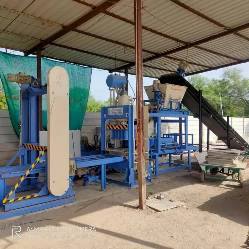 Fully Automatic Fly Ash Brick Making Machine