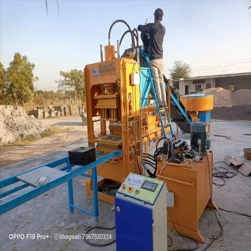 Fully Automatic Fly Ash Brick Making Machine