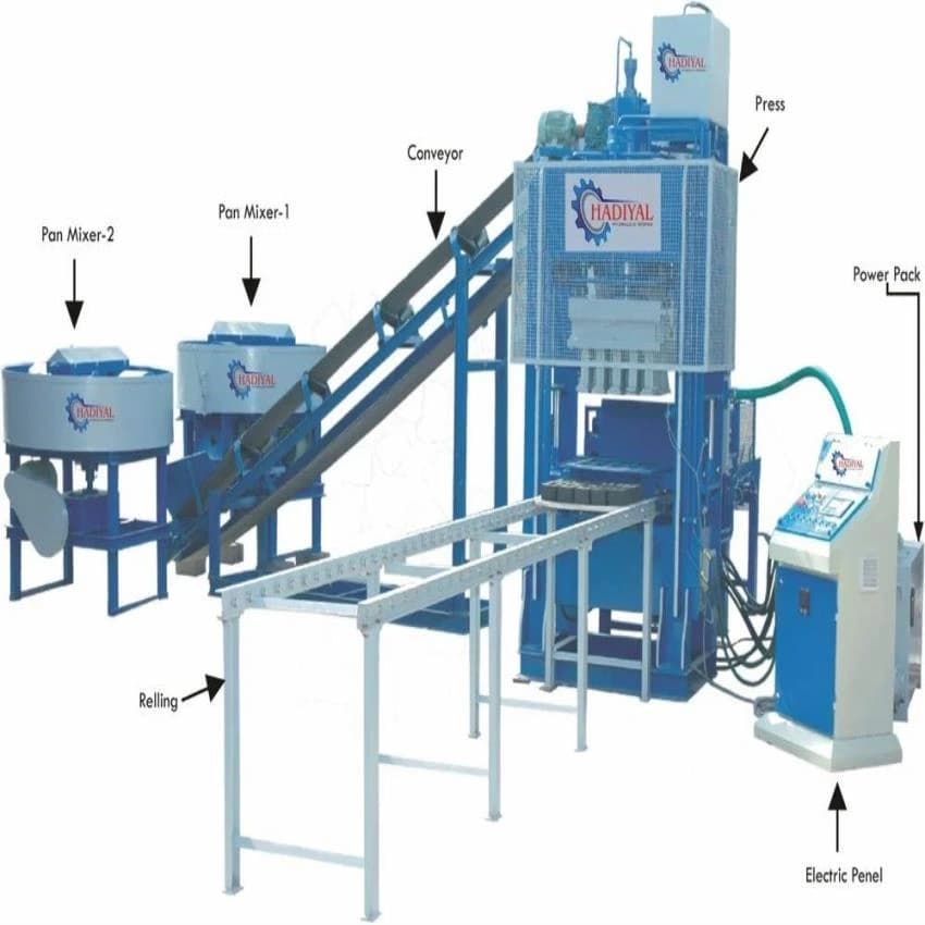 Automatic Fly Ash Brick Making Machine