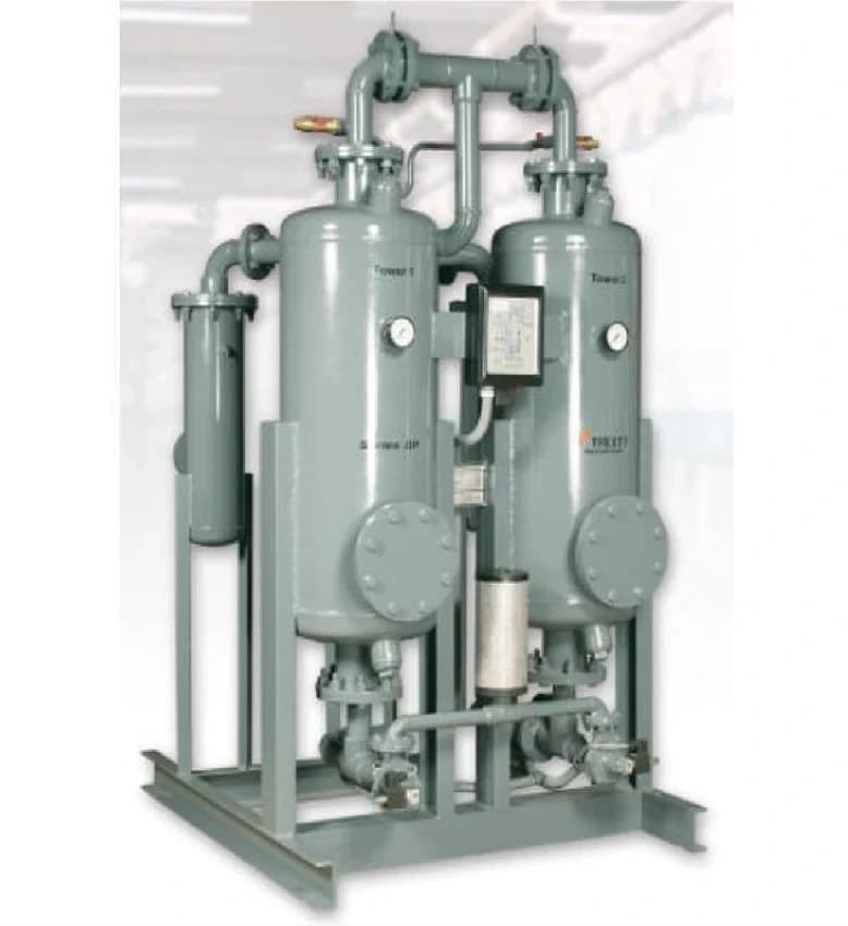Heatless Desiccant Air Dryer Trident Make, 230 Volt, Automation Grade: Automatic
