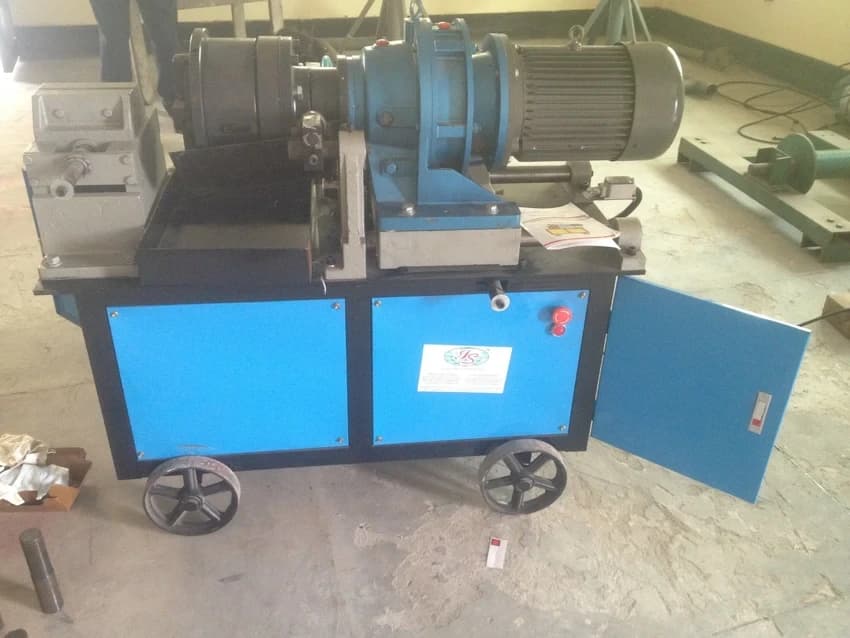 Automatic Rebar Threading Machine