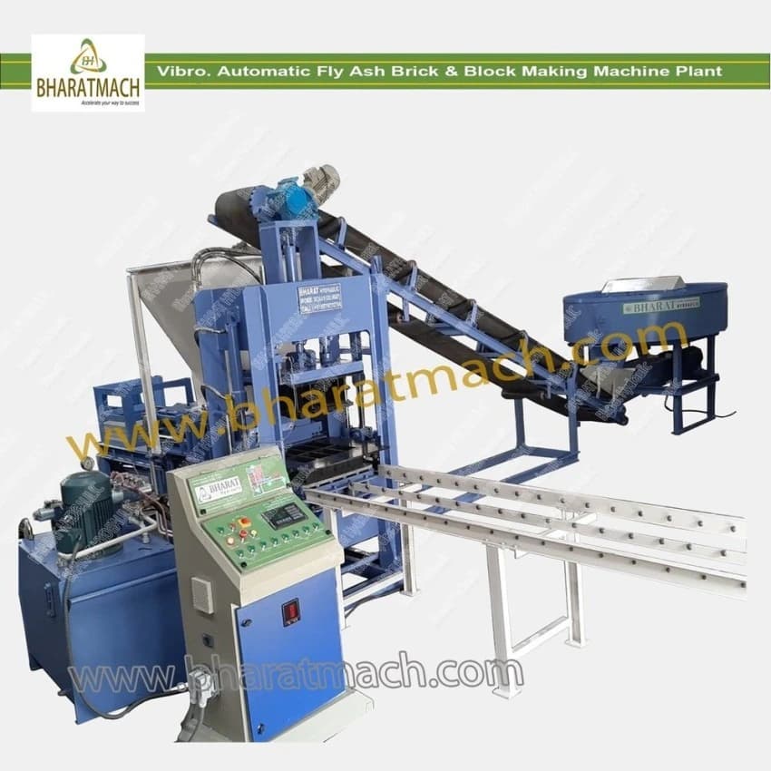 Automatic Multi Brick & Block Machine With Vibrotech