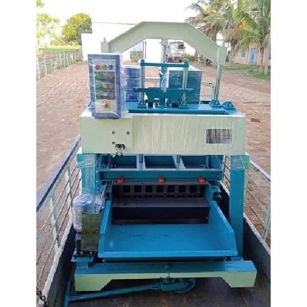 Double Punch Solid Block Making Machine