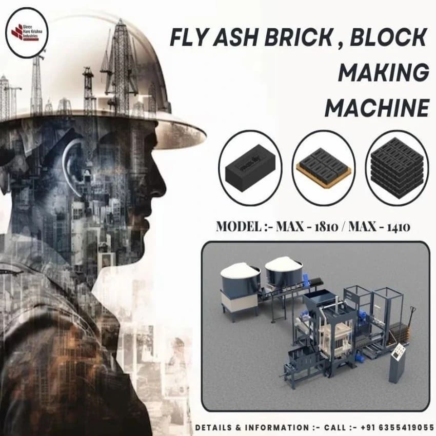 ZIg Zag Paver Block Making Machine, Capacity: 1000 Blocks per Hour