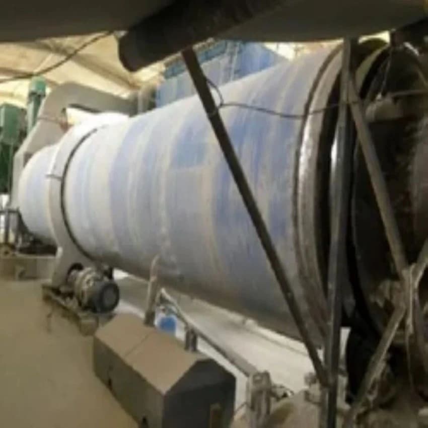 MS,SS Three Channel Drum Rotary Dryer, Automation Grade: Automatic