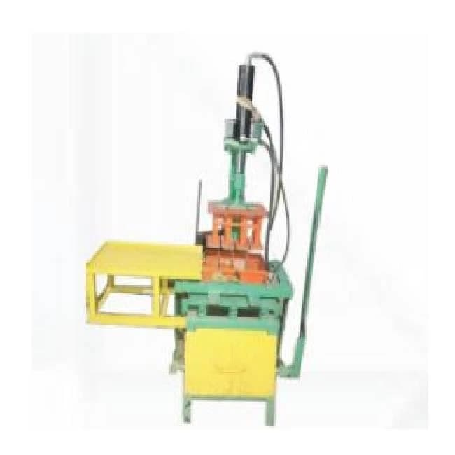MH 1 Manual Hydraulic 4 Brick Making Machine
