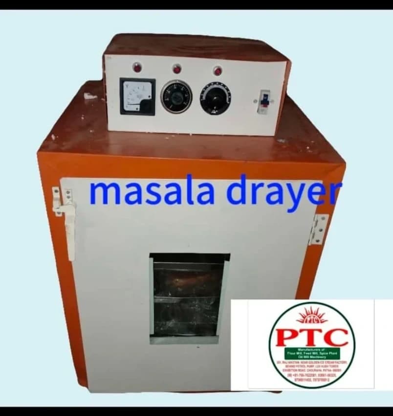Masala Dryer Machine, Capacity(kg): 50