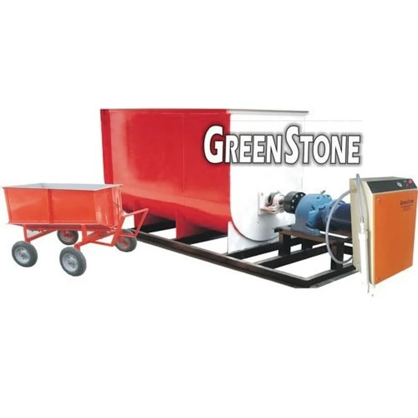 GreenStone Mild Steel CLC Light Weight Blocks Making Machine, Capacity: Up to 15 m3 Per Day