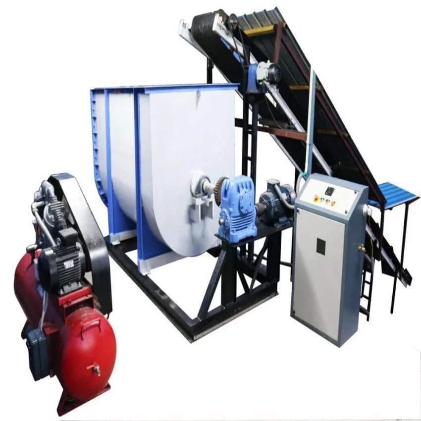 Semi-Automatic Solid Clc Brick Making Machine