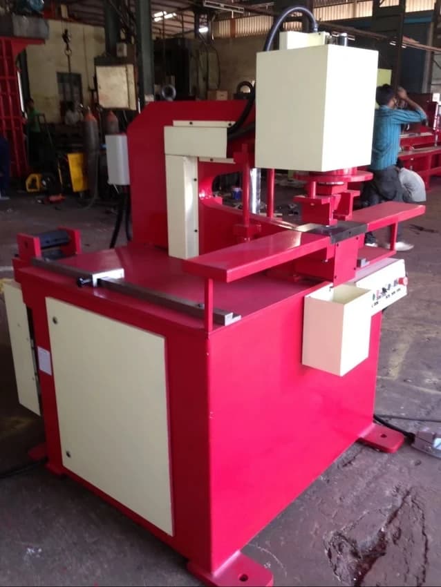 Hydraulic Busbar Punching Cutting Machine, Automation Grade: Semi Automatic