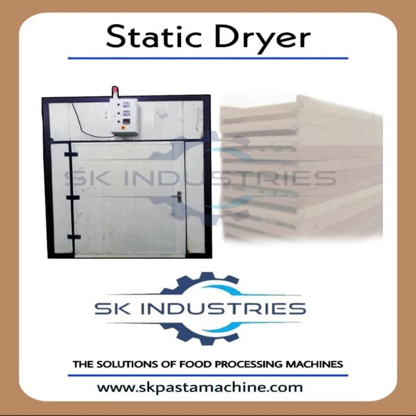 Semi-Automatic Pasta Tray Dryer, 48, Capacity: 100 - 150/ Batch