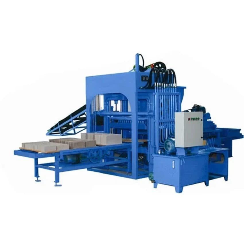 Semi-Automatic High Pressure Fly Ash Brick Making Machine (1500 Bricks)
