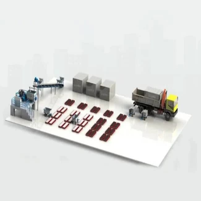 CLC Light Weight Brick Making Machine, Automation Grade: Semi Automatic, Capacity: 50 Cubic Meter Per Day(max)