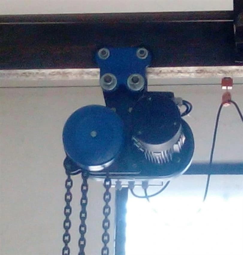 Motorized Chain Pulley Block, For Loading Areas, Capacity: 1 Ton